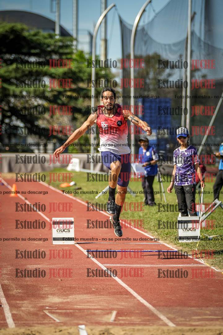 Fotos del salto triple de varones