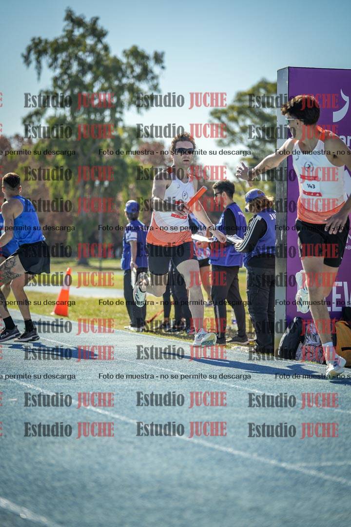Fotos durante los relevos