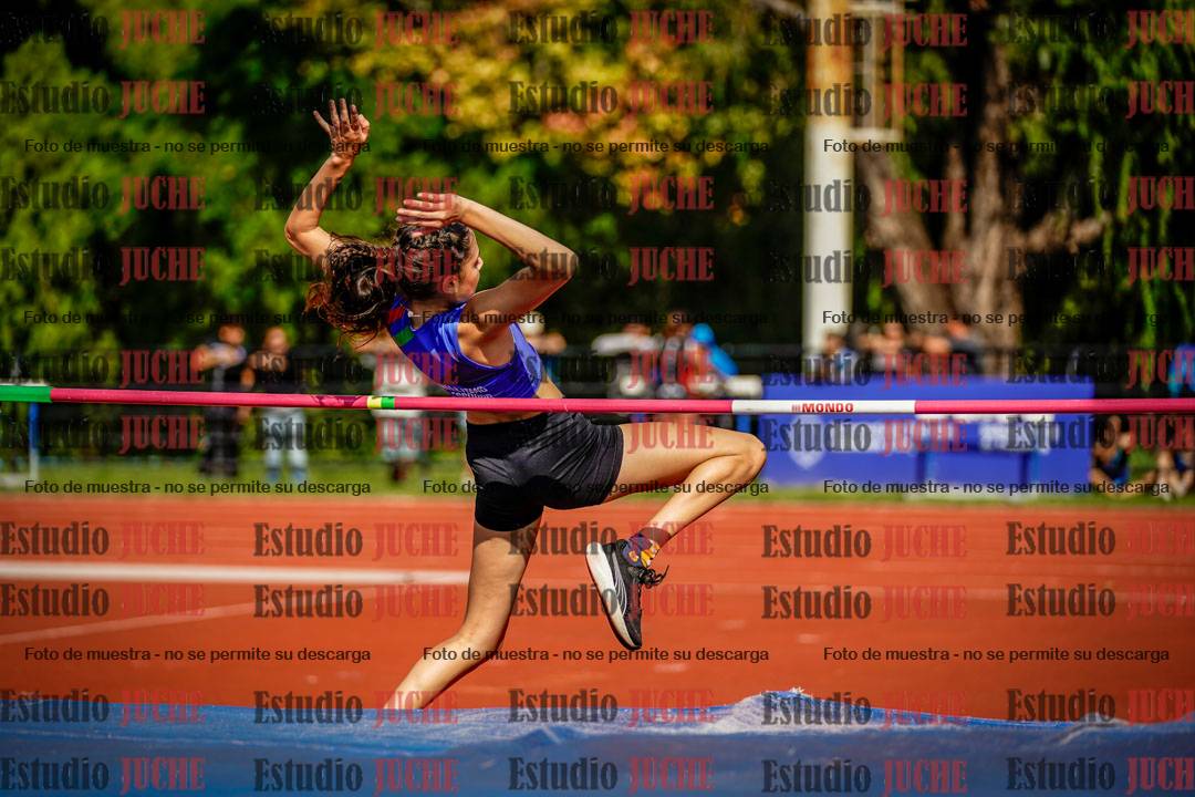 Fotos del salto en alto de mujeres