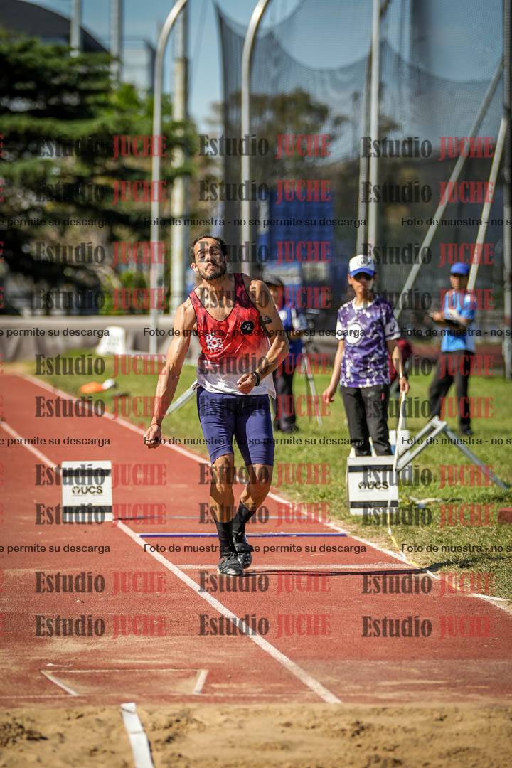 Fotos del salto triple de varones