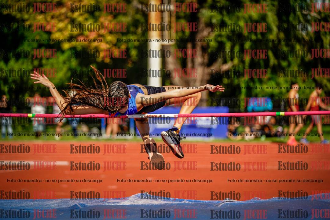 Fotos del salto en alto de mujeres