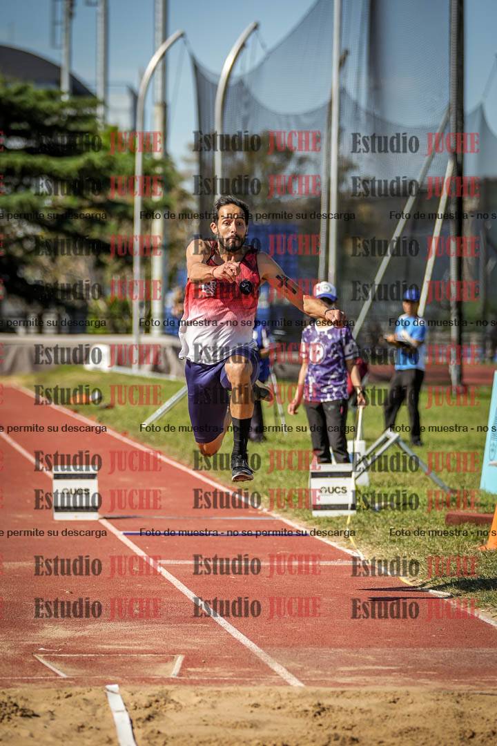 Fotos del salto triple de varones