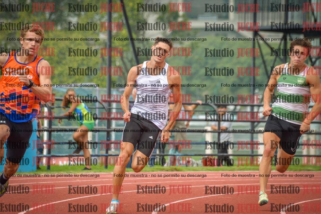 Fotos de los 200 m llanos de varones