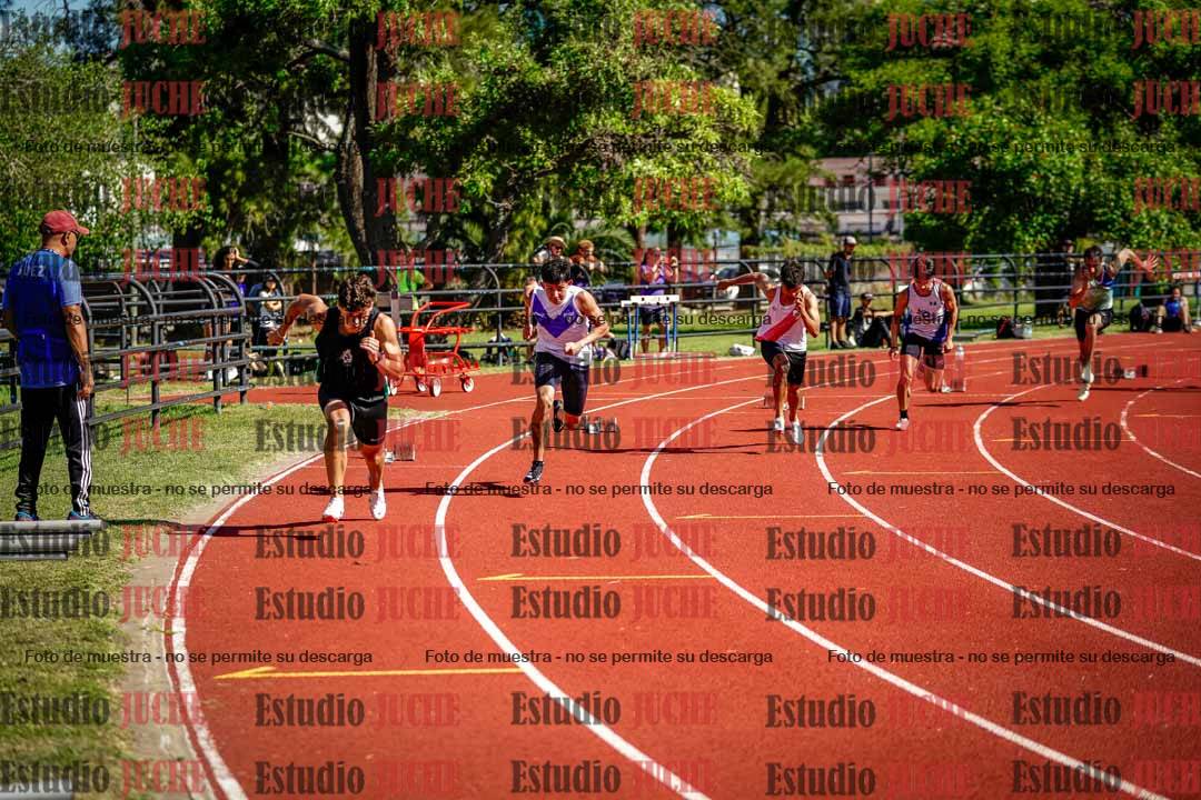 Fotos de los 200 m llanos de varones