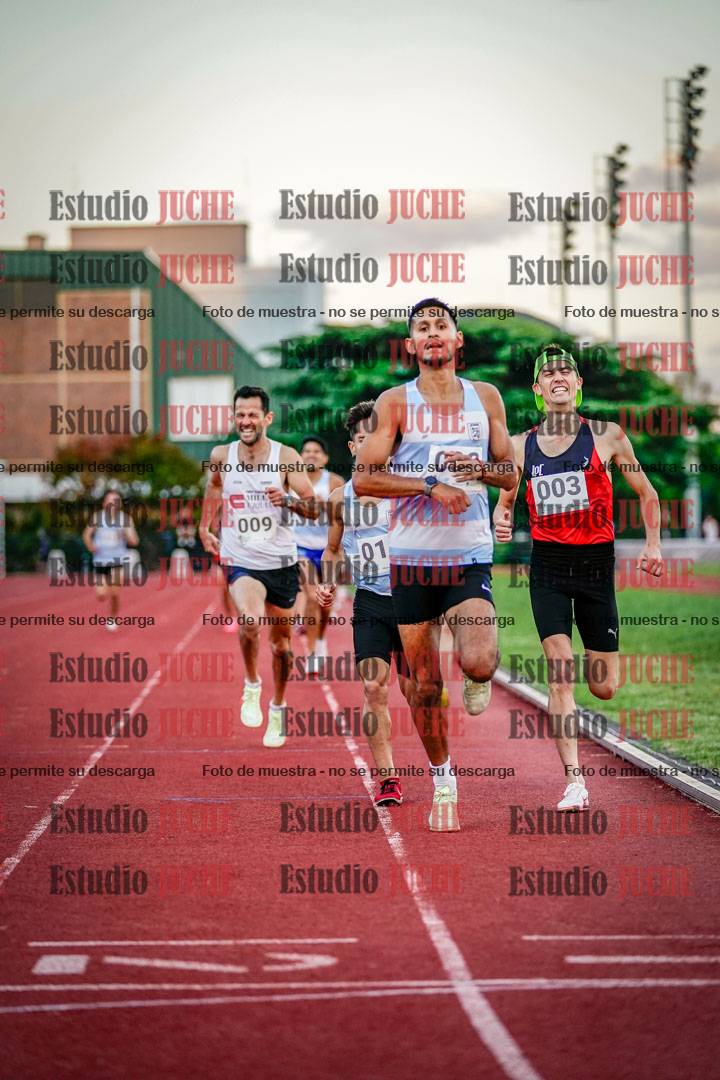 Fotos de los 1500 m llanos de varones
