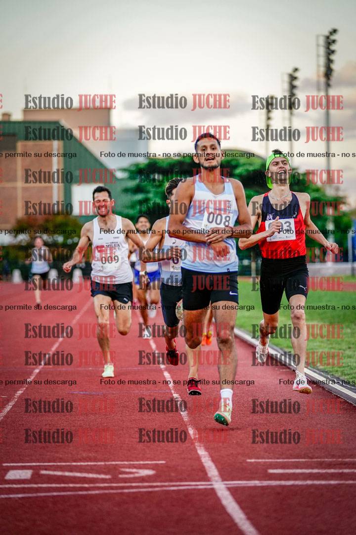 Fotos de los 1500 m llanos de varones