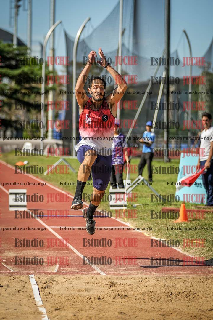 Fotos del salto triple de varones