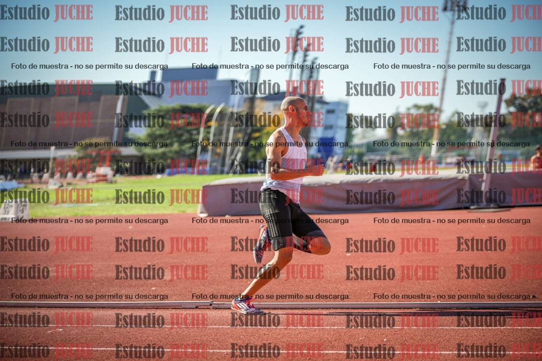 Fotos de los 400 m llanos de varones