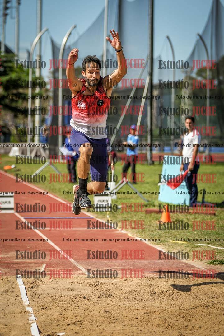 Fotos del salto triple de varones