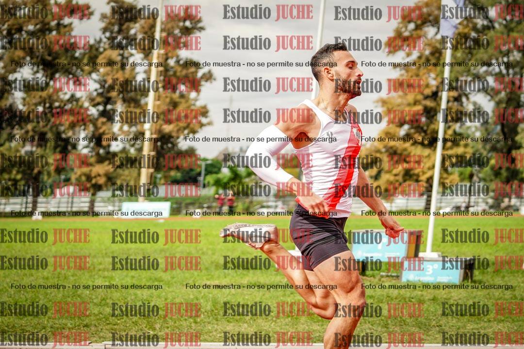 Fotos de los 400 m llanos de varones