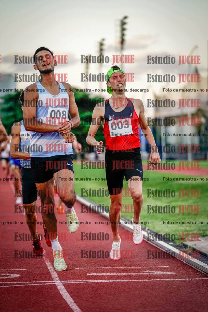 Fotos de los 1500 m llanos de varones