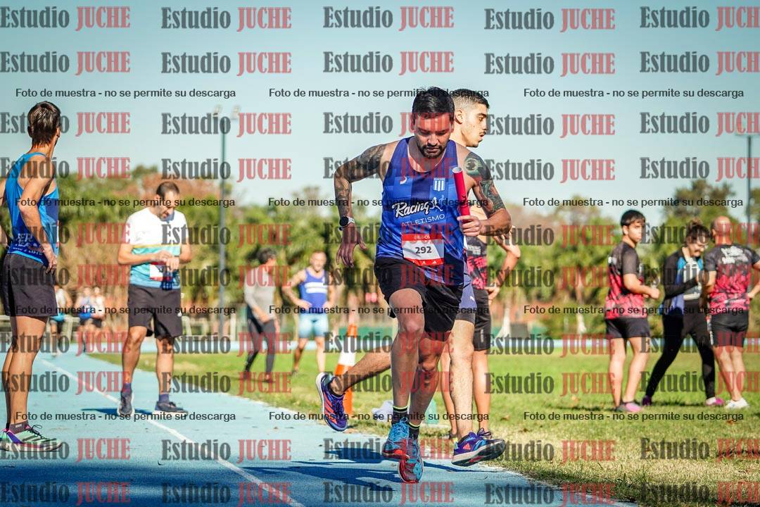 Fotos durante los relevos