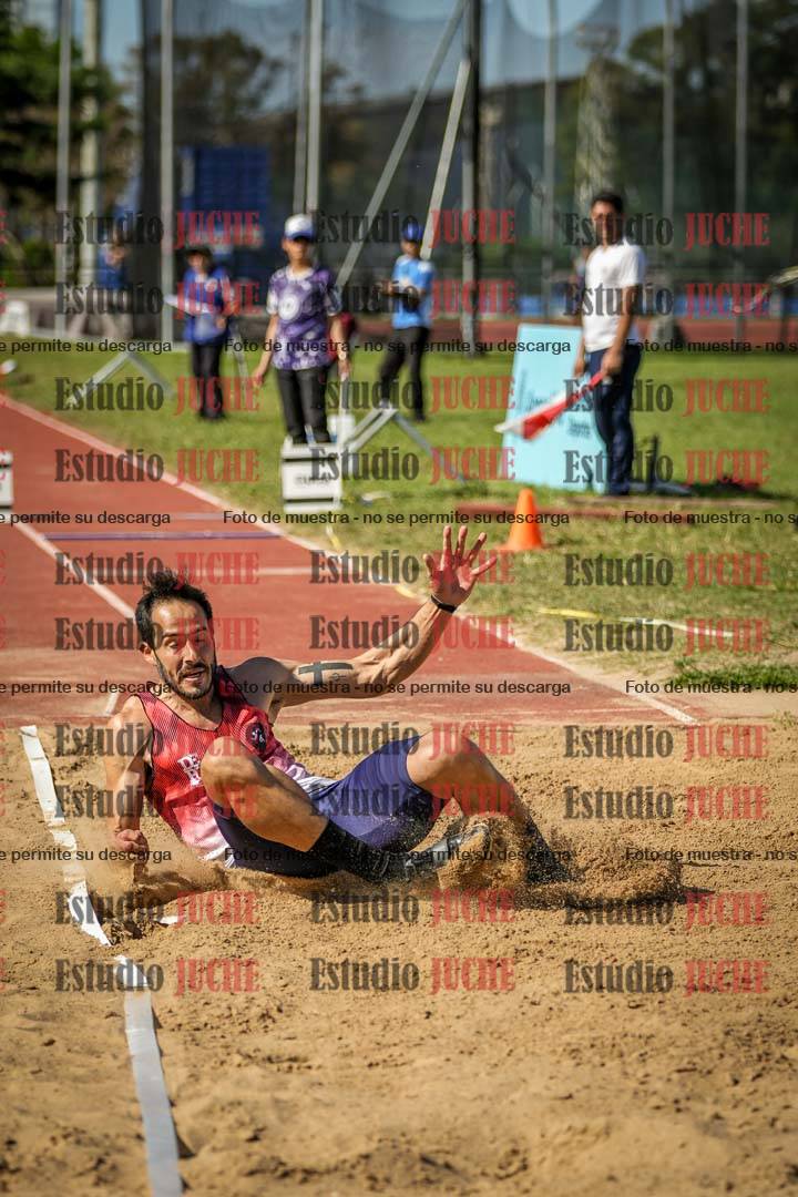 Fotos del salto triple de varones