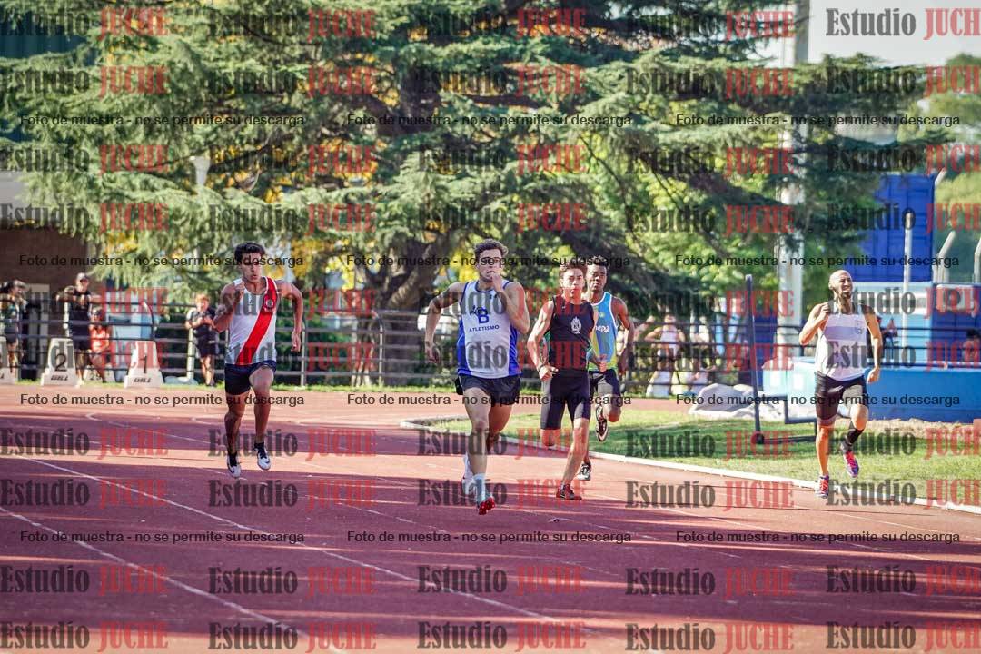 Fotos de los 400 m llanos de varones