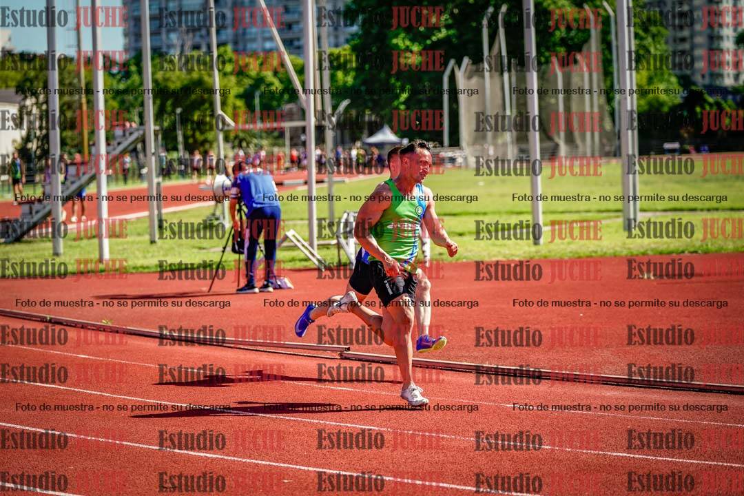 Fotos de los 200 m llanos de varones
