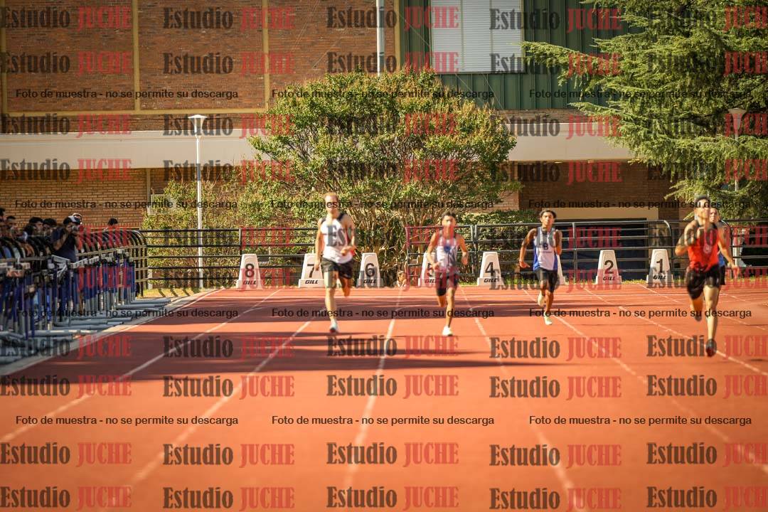 Fotos de los 400 m llanos de varones