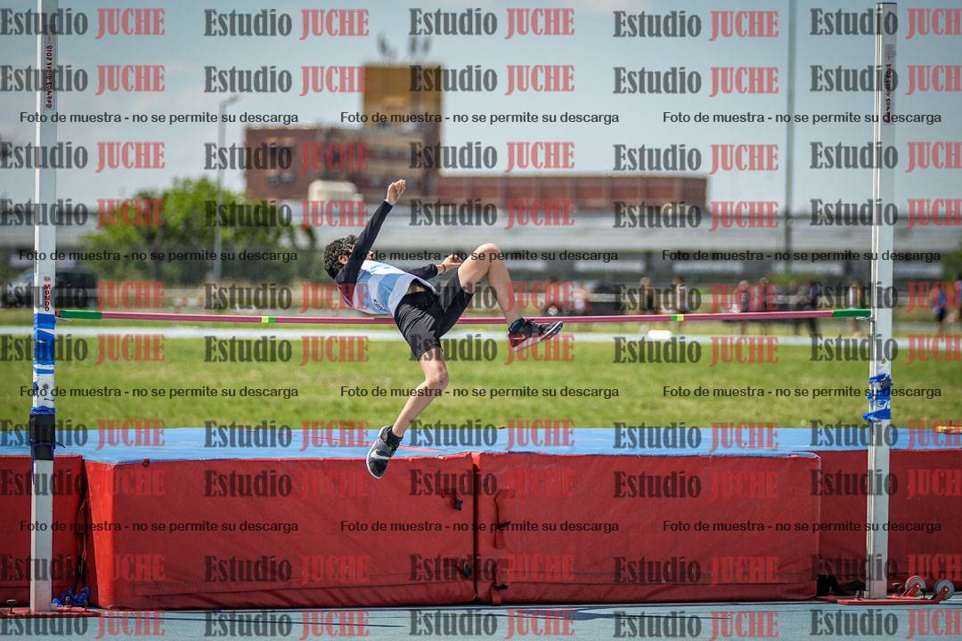 Fotos del salto en alto de varones - U12