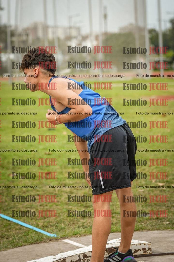 Fotos del lanzamiento de bala de varones - decatlón 3