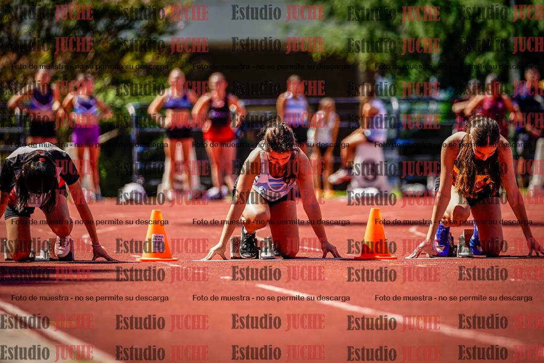 Fotos de los 80 m de mujeres