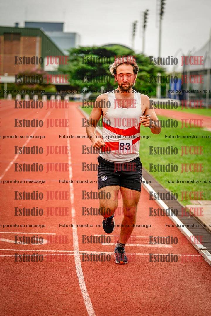 Fotos de los 1500 m llanos de varones - decatlón 10