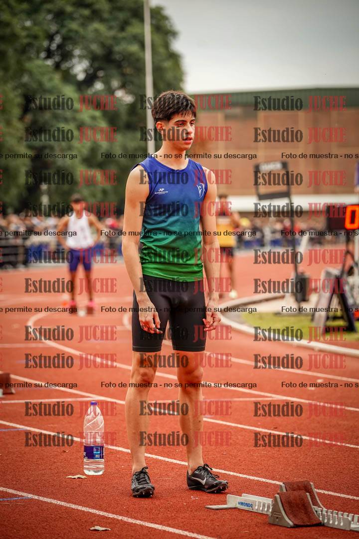 Fotos de los 400 m llanos de varones - FINAL