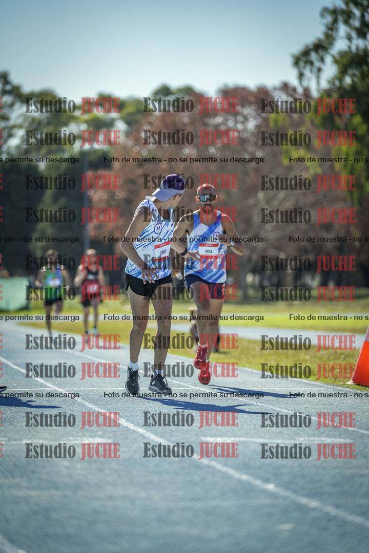 Fotos durante los relevos