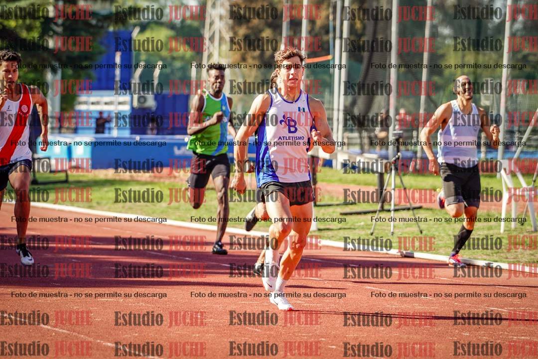 Fotos de los 400 m llanos de varones