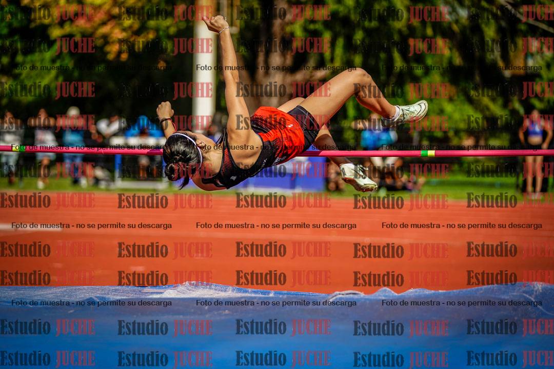Fotos del salto en alto de mujeres