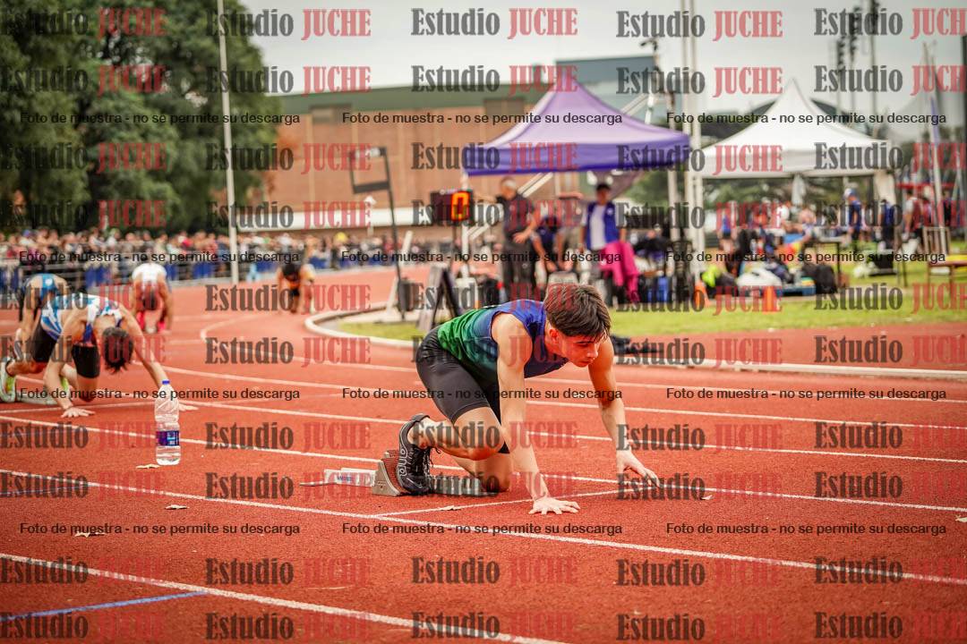 Fotos de los 400 m llanos de varones - FINAL