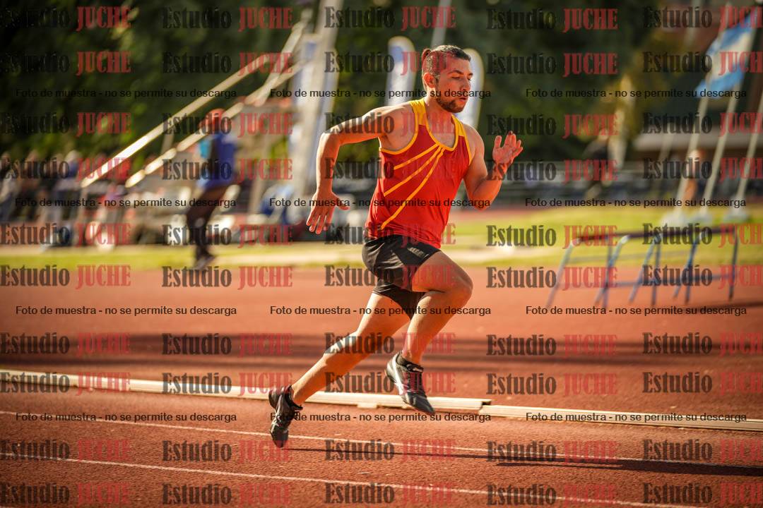 Fotos de los 400 m llanos de varones