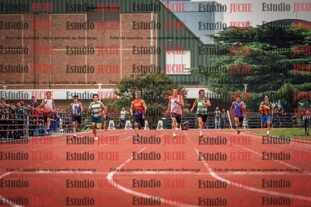 Fotos de los 200 m llanos de varones