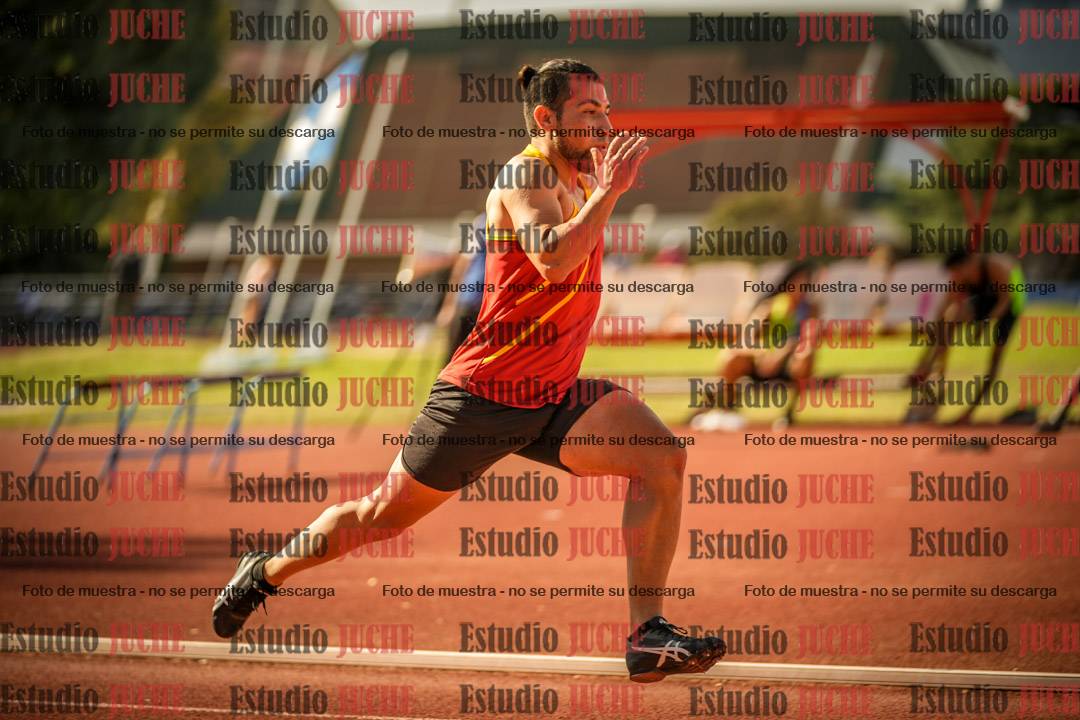 Fotos de los 400 m llanos de varones