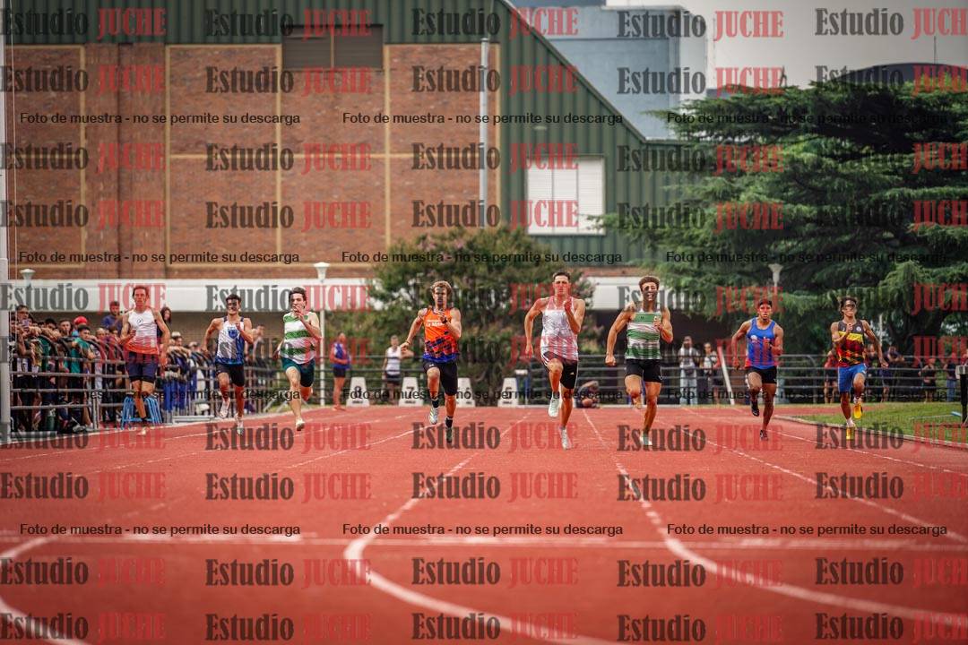 Fotos de los 200 m llanos de varones