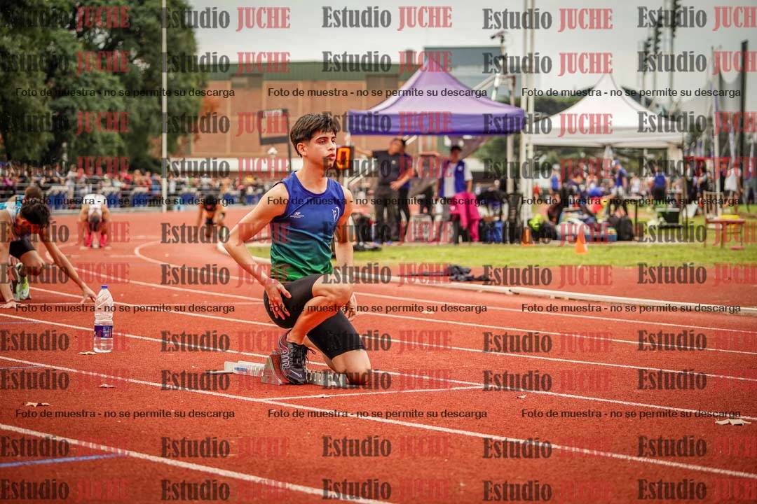 Fotos de los 400 m llanos de varones - FINAL