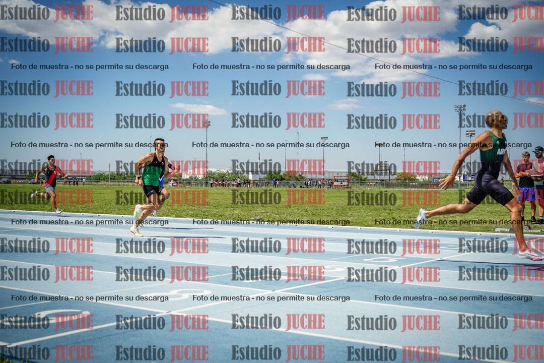 Fotos de los 400 m llanos de varones