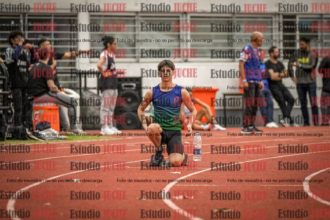 Fotos de los 400 m llanos de varones - FINAL