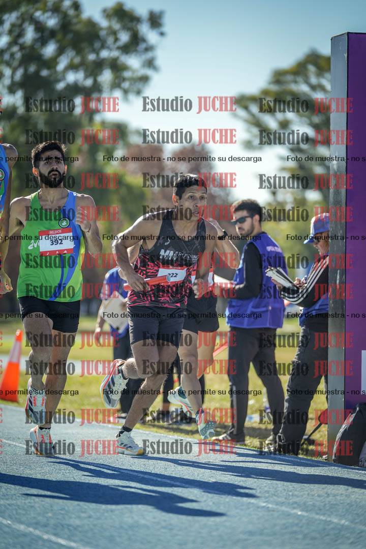 Fotos durante los relevos