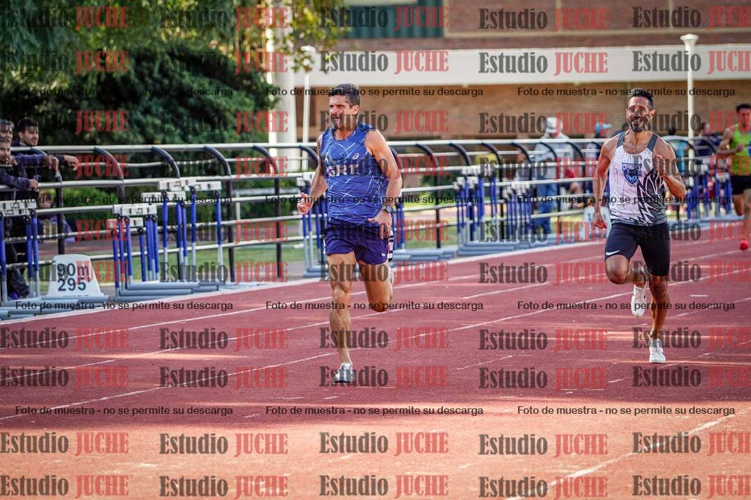 Fotos de los 400 m llanos de varones