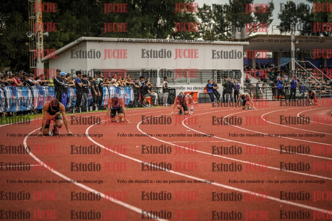 Fotos de los 400 m llanos de varones - FINAL