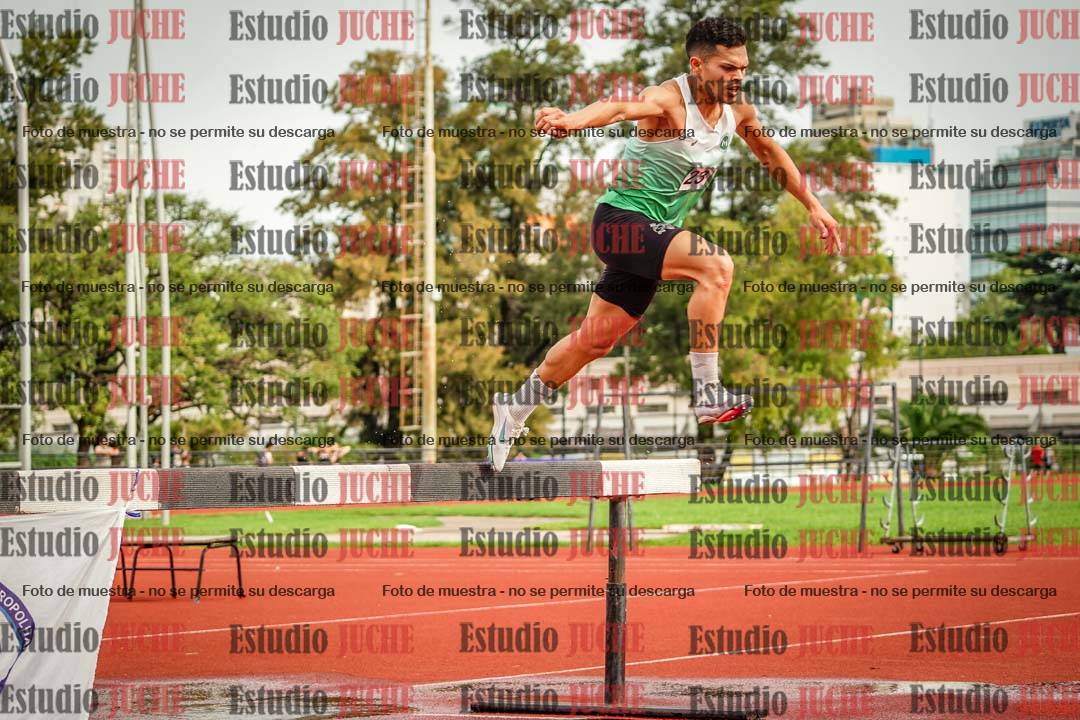 Fotos de los 3000 m con obstáculos de varones