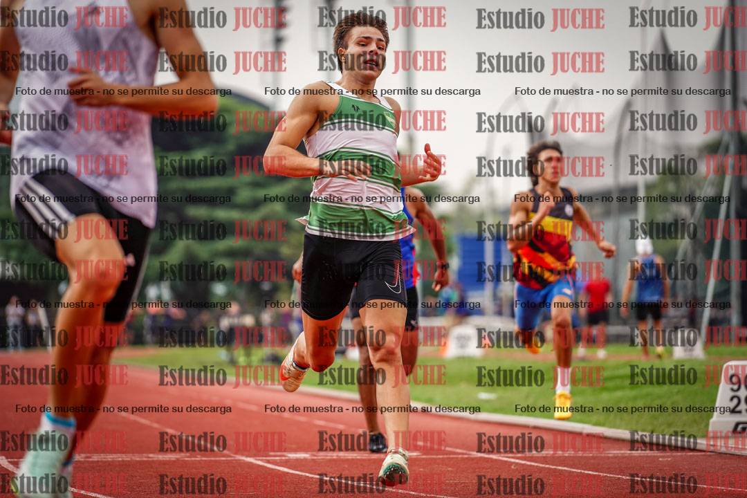 Fotos de los 200 m llanos de varones