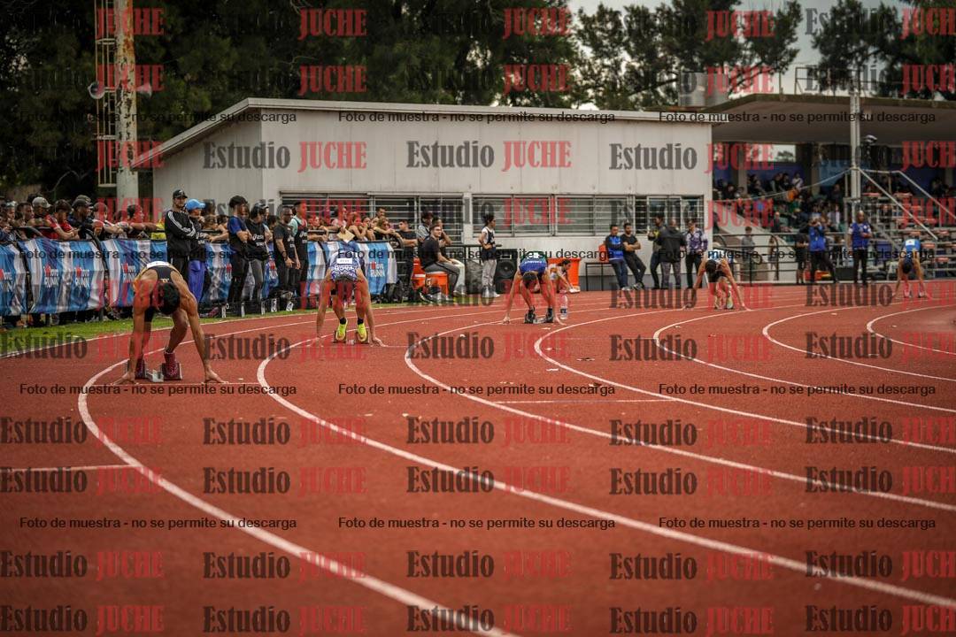 Fotos de los 400 m llanos de varones - FINAL