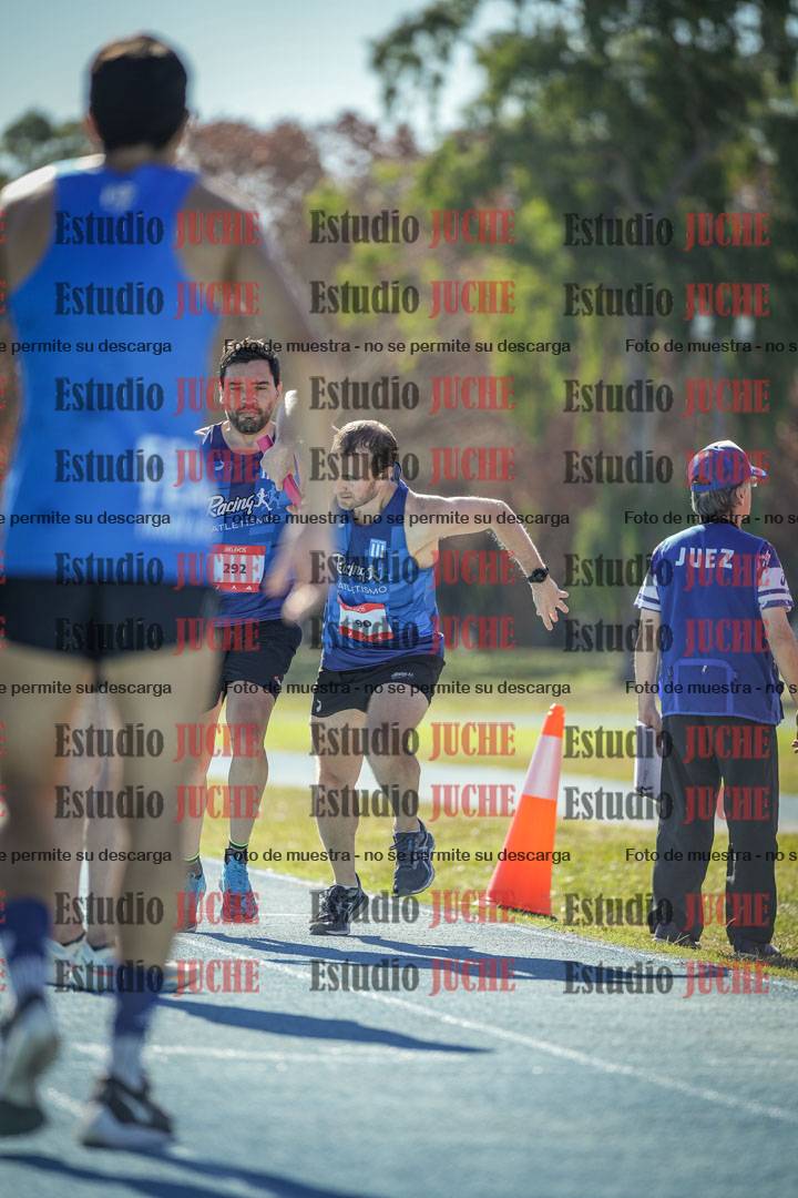 Fotos durante los relevos