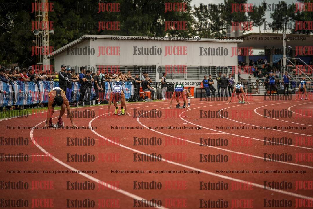 Fotos de los 400 m llanos de varones - FINAL