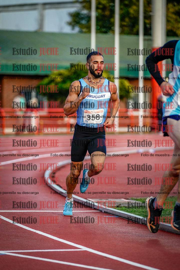 Fotos de los 1500 m llanos de varones - deca 10