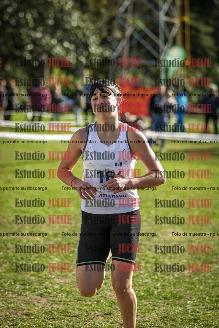 Fotos de la llegada del cross de 1500 m