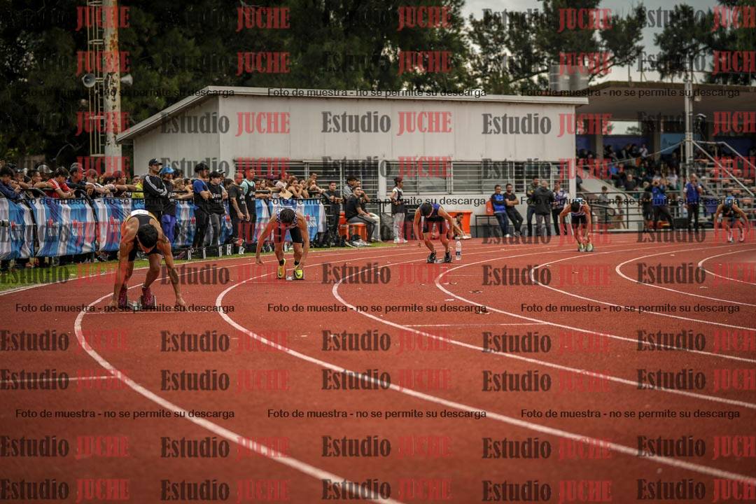 Fotos de los 400 m llanos de varones - FINAL