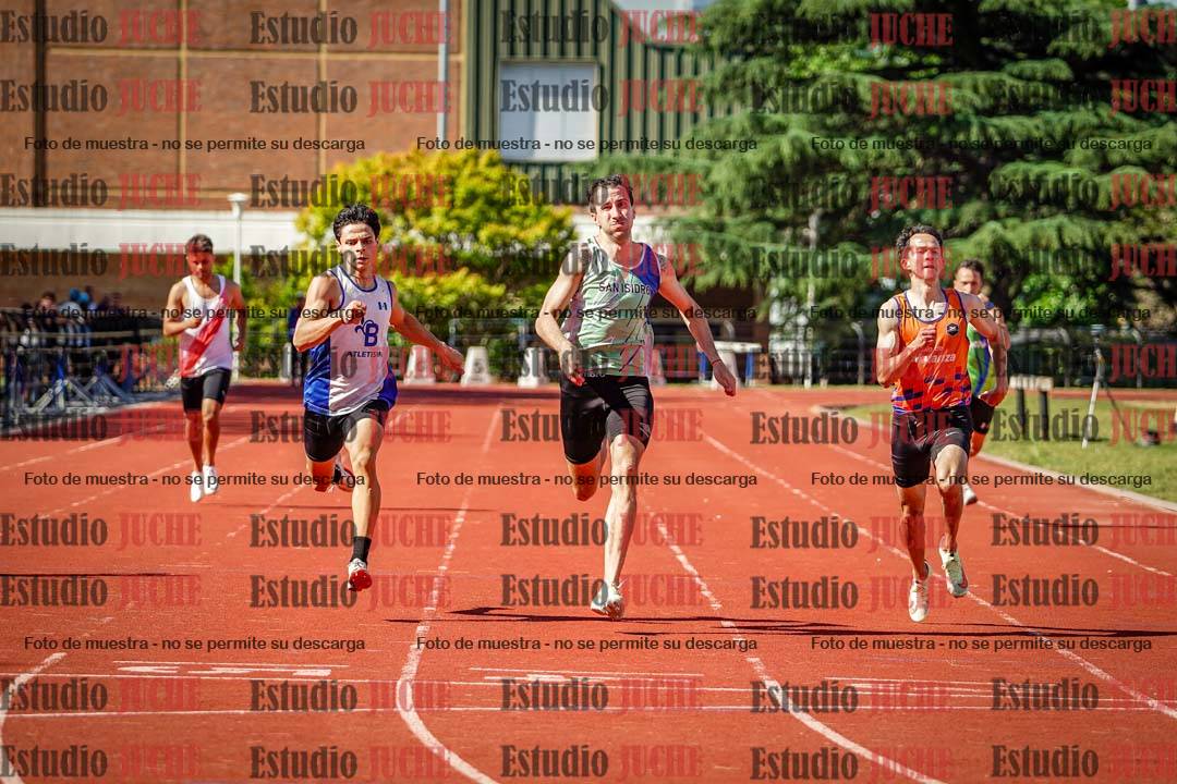 Fotos de los 200 m llanos de varones