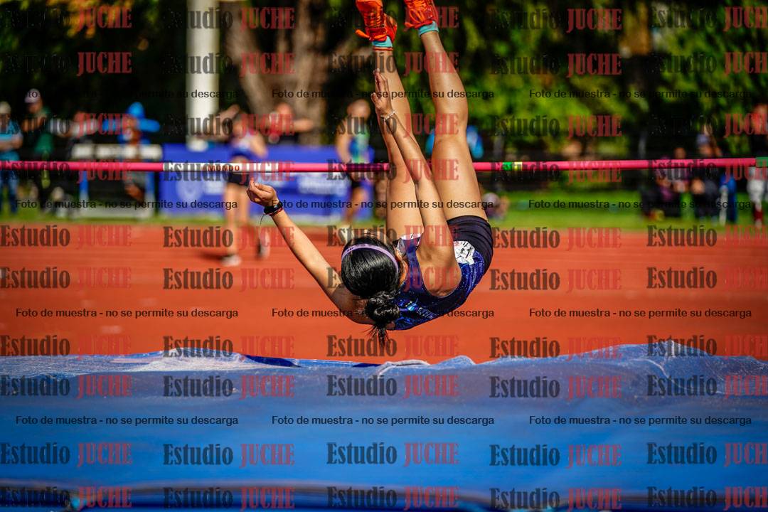 Fotos del salto en alto de mujeres