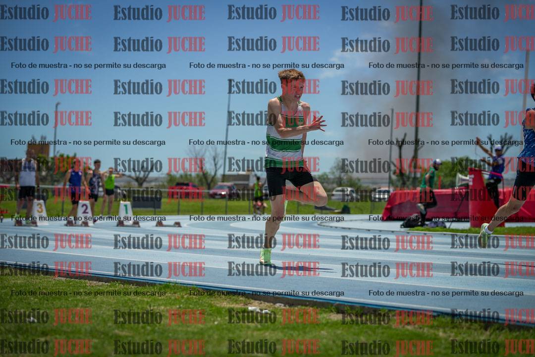 Fotos de los 100 m llanos de varones